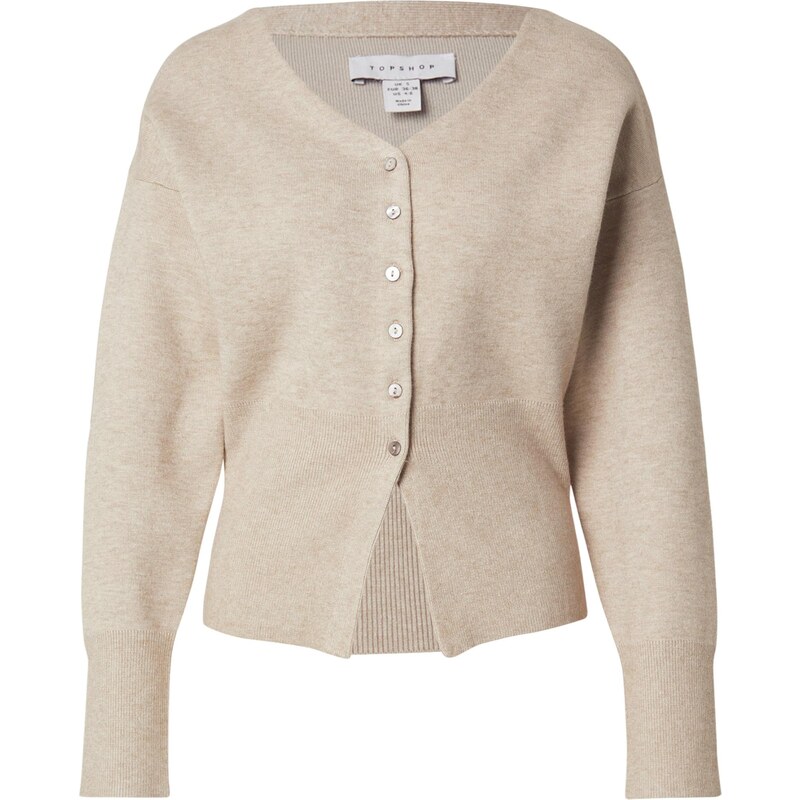 TOPSHOP Kardigan Sienna krémová
