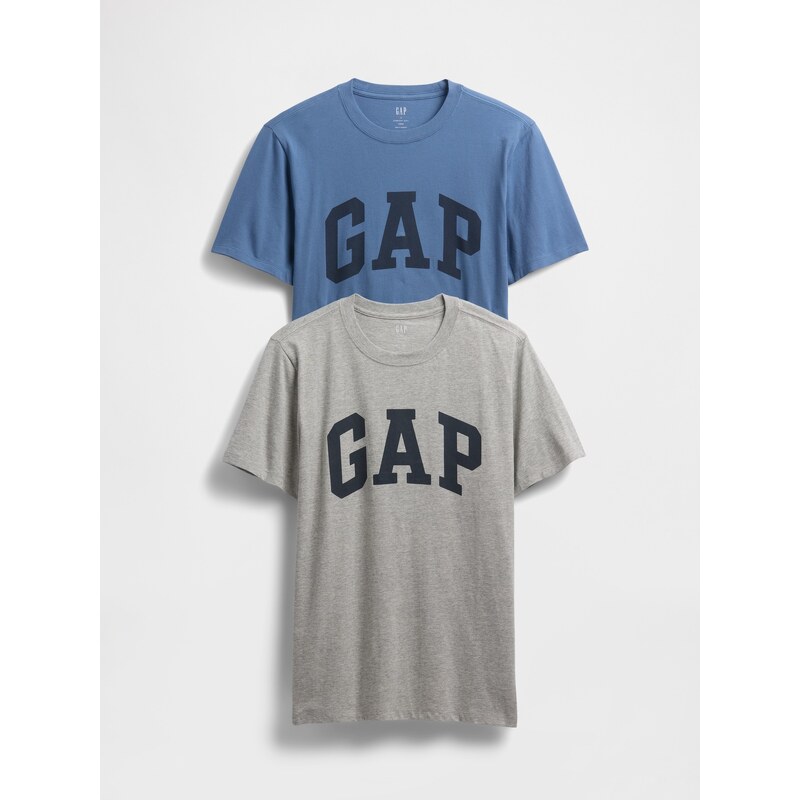 GAP Tričko s logem Everyday Soft, 2 ks - Pánské