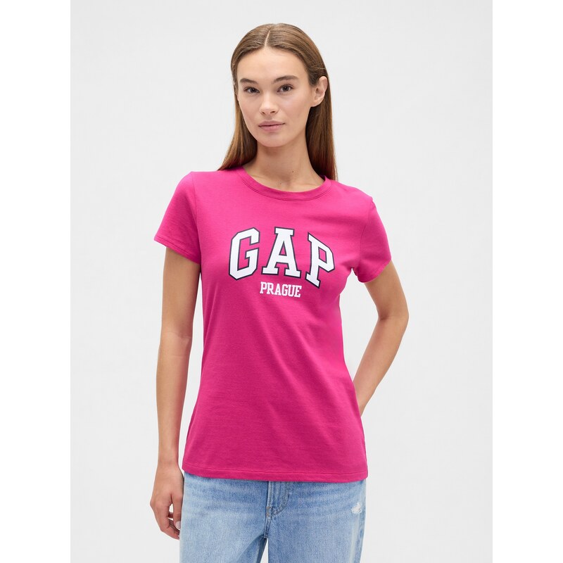 GAP Tričko s logem Prague - Dámské