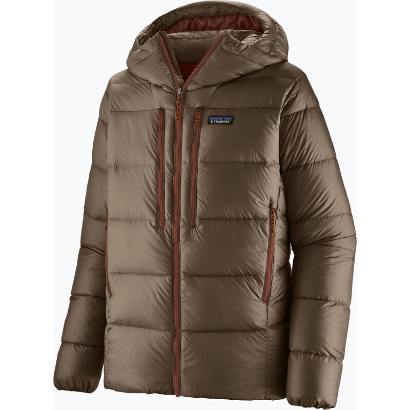 Pánská péřová bunda Patagonia Fitz Roy Down Hoody marlow brown