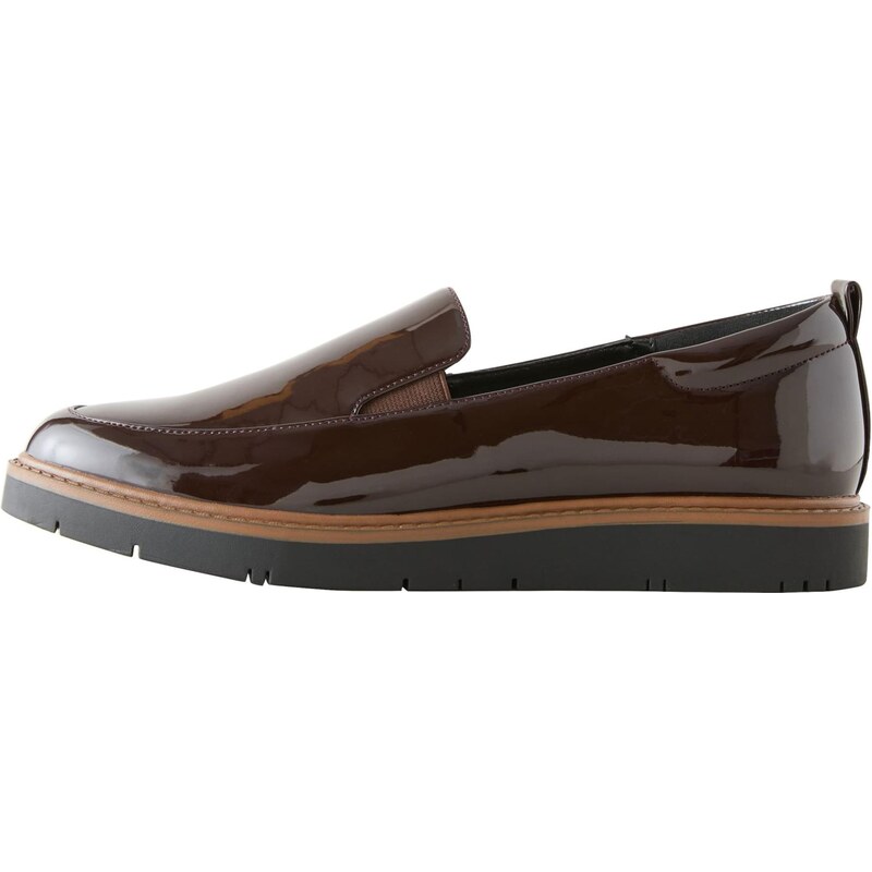 Next Slipper Forever Comfort tmavě hnědá