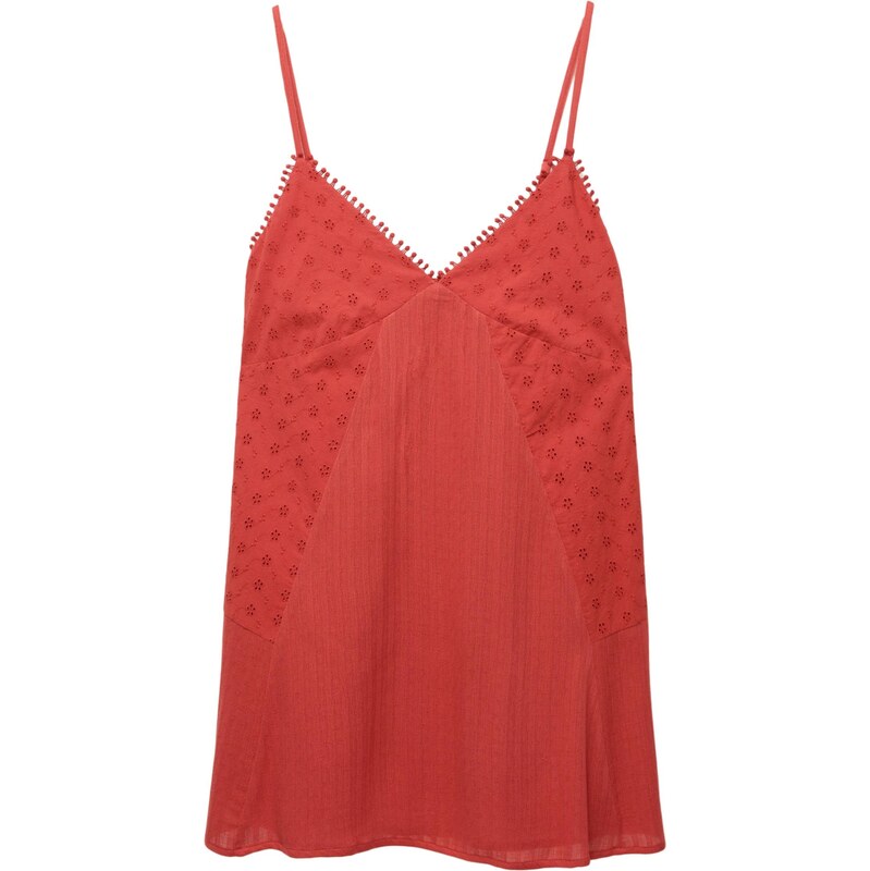 Pull&Bear Letní šaty jasně červená 109090891