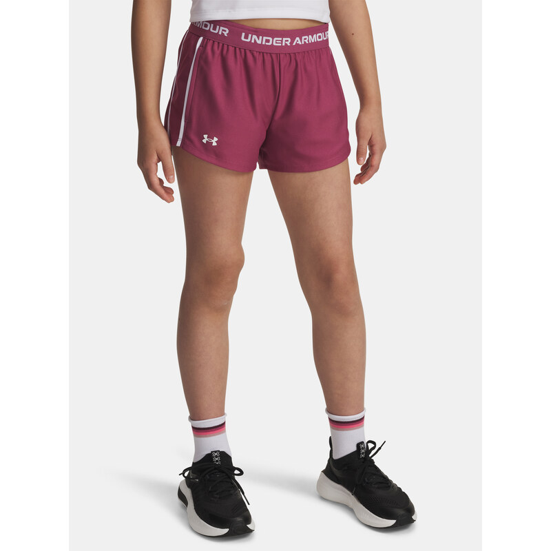 Dívčí kraťasy Under Armour G Tech Play Up Short-RED - Holky