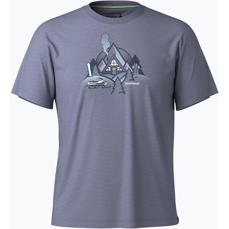 Pánské turistické tričko Smartwool Alpine A-Frame Graphic Tee
