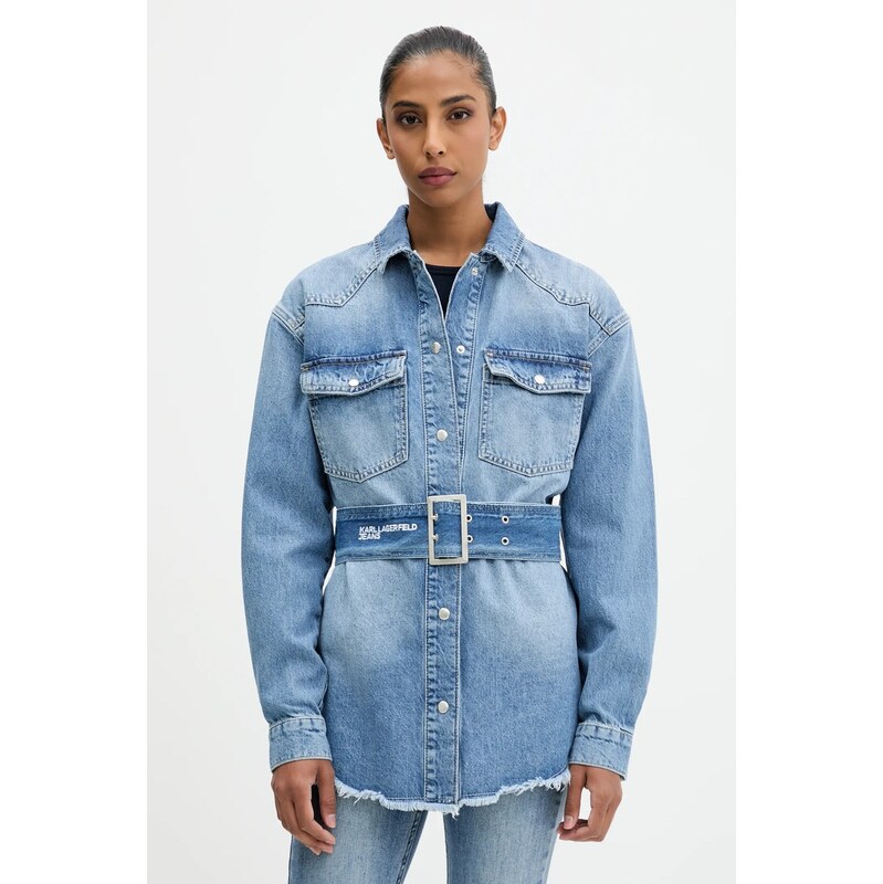 Džínová košile Karl Lagerfeld Jeans 108054874