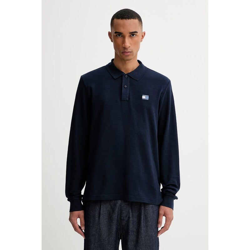 Tommy Jeans Bavlněné tričko s dlouhým rukávem Tommy Jeans