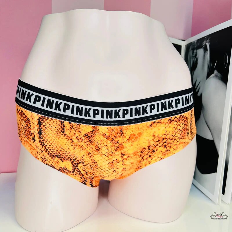 PINK Kalhotky Hadí Vzor