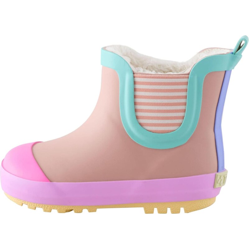 Next Gumové holínky aqua modrá / pink / purpurová / bílá