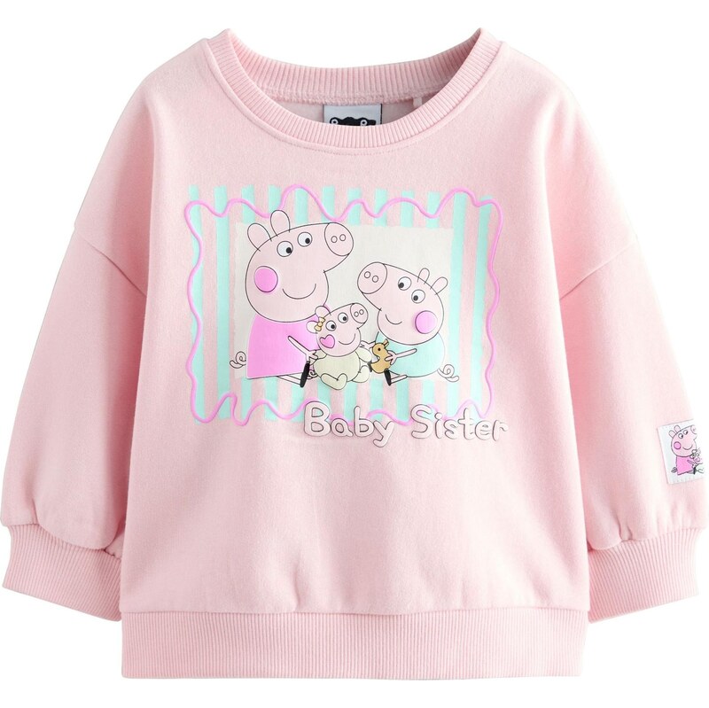 Next Mikina Peppa Pig světlemodrá / žlutá / růžová / světle