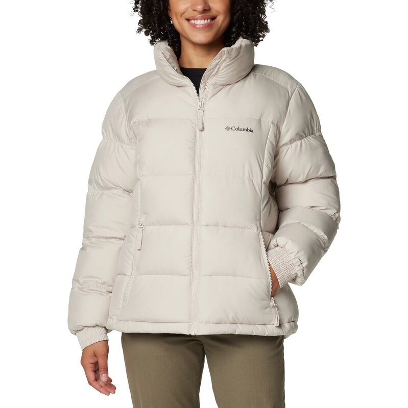 Smetanová dámská prošívaná bunda Columbia Pike Lake Full Zip