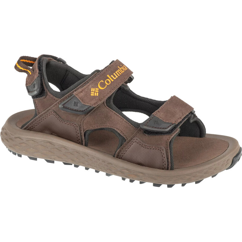 Hnědé pánské sportovní sandály Columbia Konos Hiker 3-Strap