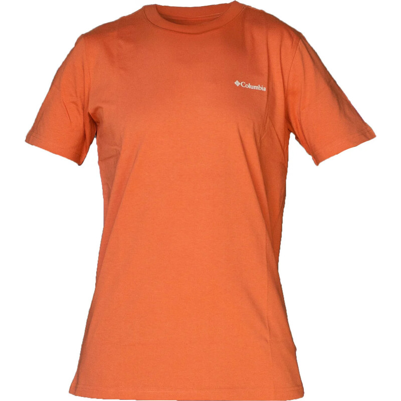 Oranžové pánské bavlněné tričko Columbia Rapid Ridge Back
