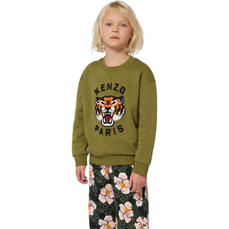 Kenzo Kids Dětská bavlněná mikina Kenzo Kids