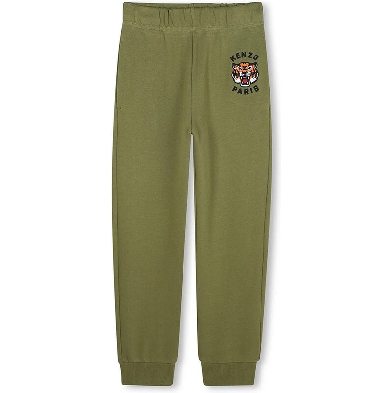 Kenzo Kids Dětské bavlněné tepláky Kenzo Kids