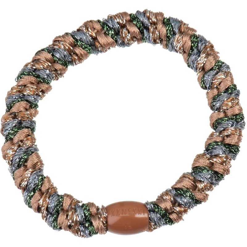 Gumička do vlasů Kknekki Army / Nougat Glitter