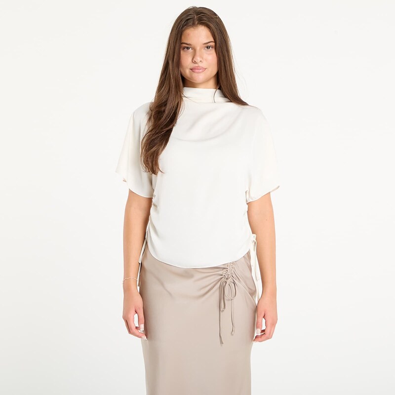 Tričko AllSaints Leslie Top Antique White 10