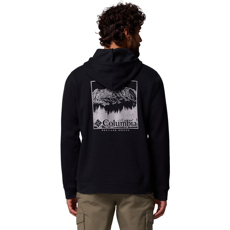 Pánská Mikina COLUMBIA COLUMBIA TREK GRAPHIC HOODIE 2018494006 – Černá