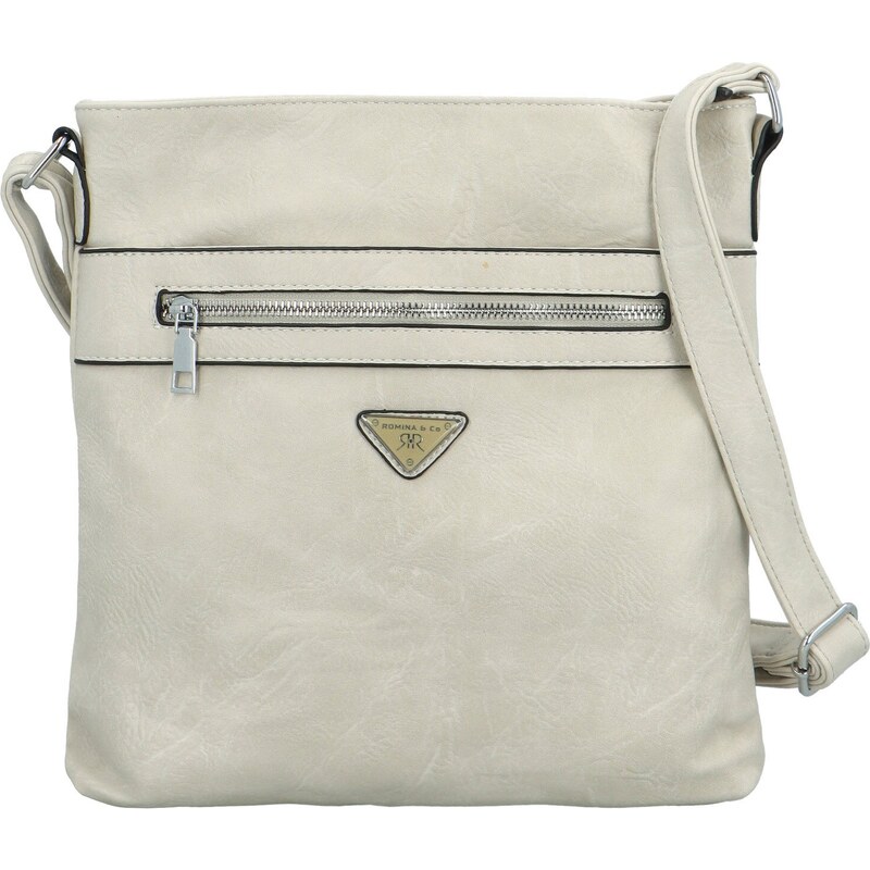 Romina & Co. Bags Trendy dámská koženková crossbody Laka, světle