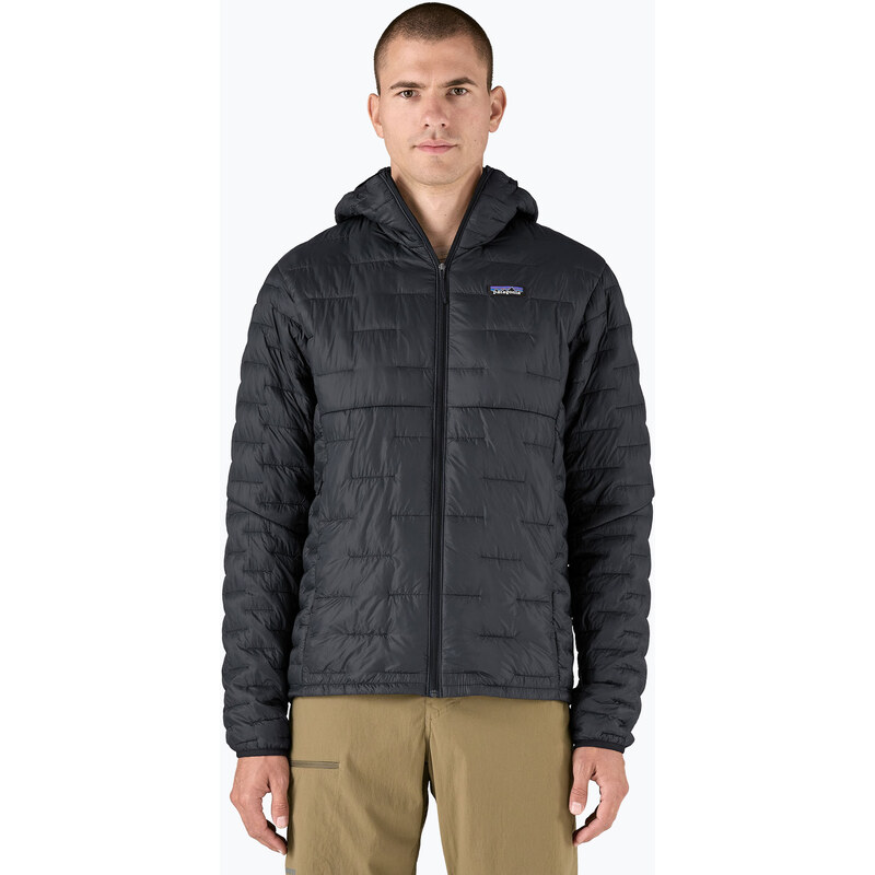 Pánská péřová bunda Patagonia Micro Puff Hoody black