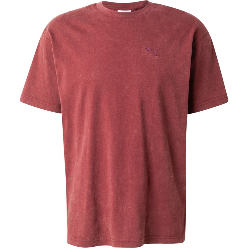 PUMA Tričko Essentials burgundská červeň