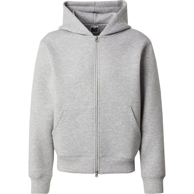 JACK & JONES Mikina šedý melír