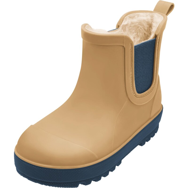 PLAYSHOES Gumové holínky námořnická modř / okrová