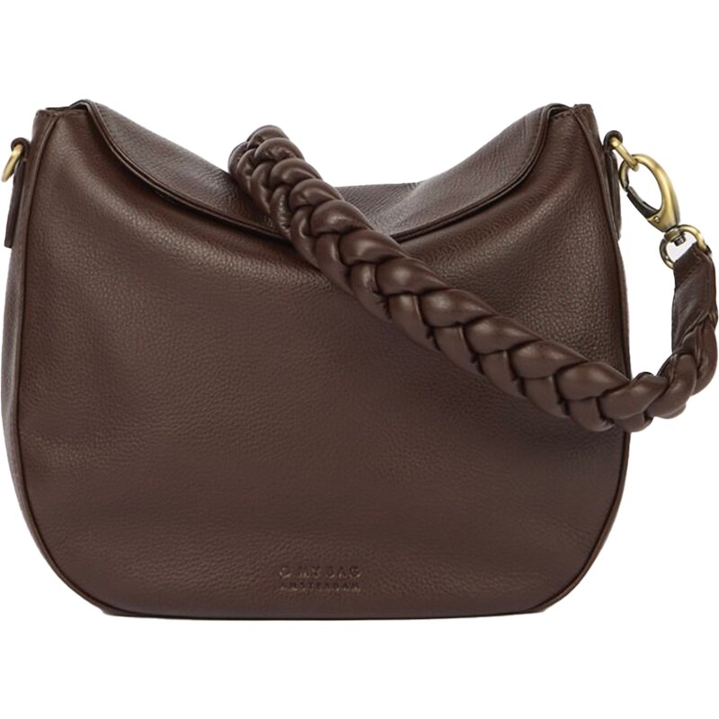O my bag Kabelka Lana Chocolate se dvěma popruhy