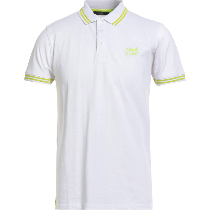 CAVALLI CLASS Ricchi White polo tričko