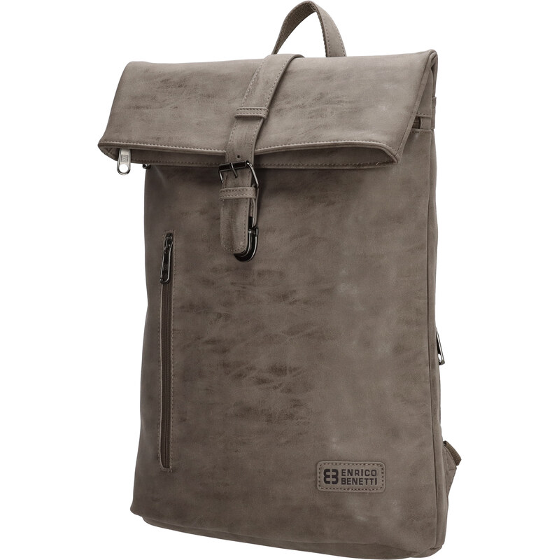 Enrico Benetti Rotterdam 15 Notebook Backpack 15 l Medium Taupe