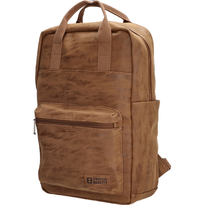 Enrico Benetti Rotterdam 13 Notebook Backpack Camel 108089052