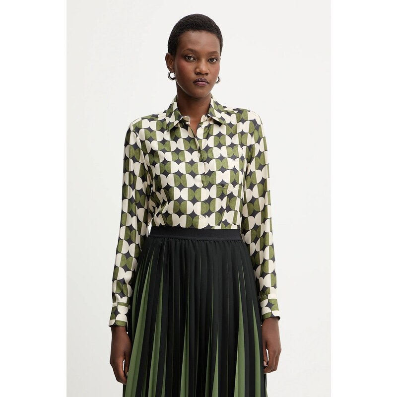 Hedvábné tričko Weekend Max Mara RIVE 107997257
