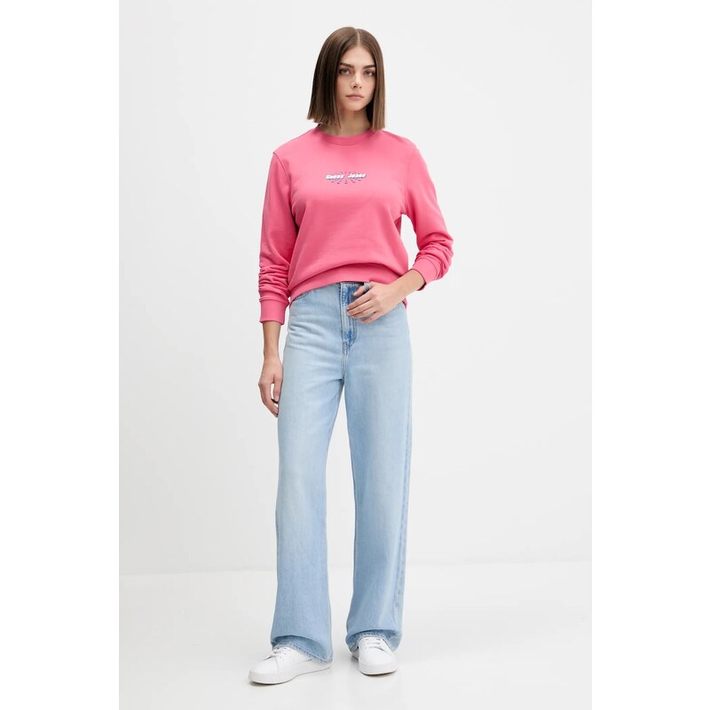 Bavlněná mikina Guess Jeans