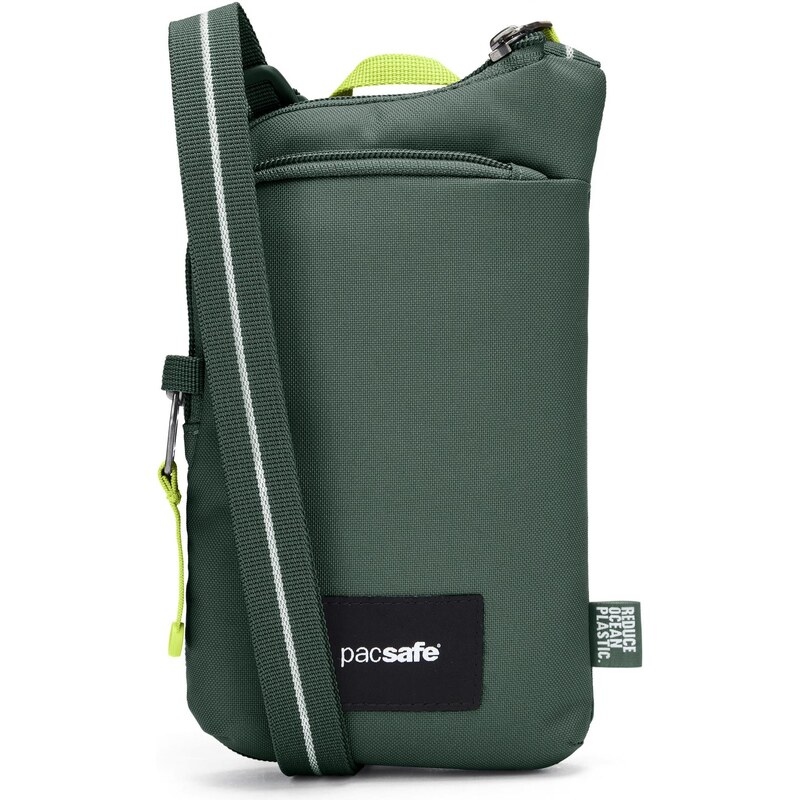 Pacsafe taška GO TECH CROSSBODY spruce green