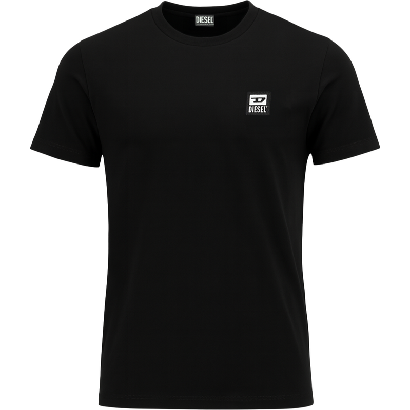 DIESEL Logo Black tričko