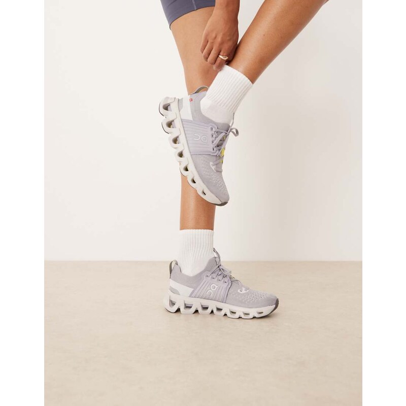 ON Cloudswift 4 running trainers in purple