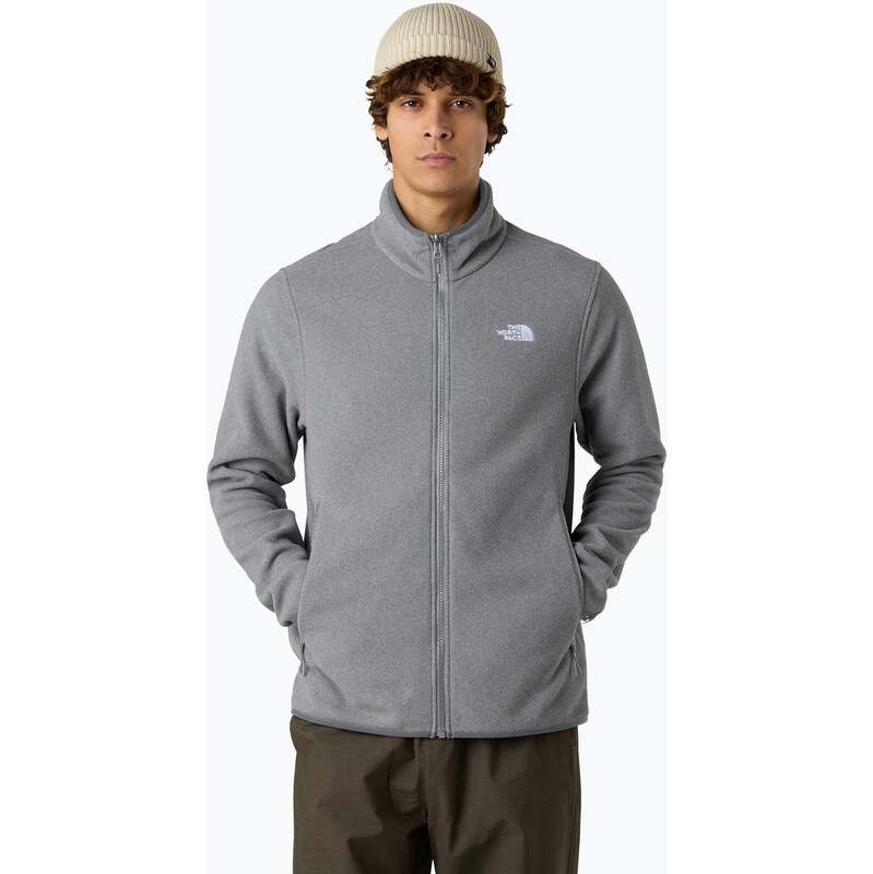 Pánská fleecová mikina The North Face Glacier Fleece mid grey