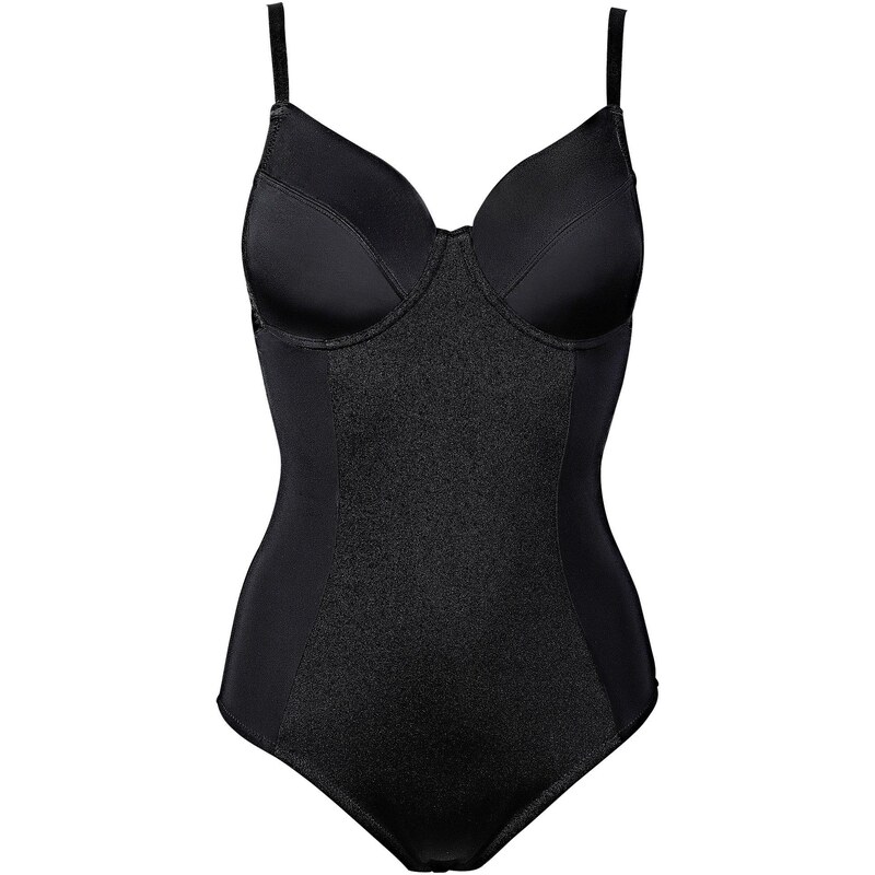 bonprix Stahovací body, střední tvarující efekt černá Žena 103696843