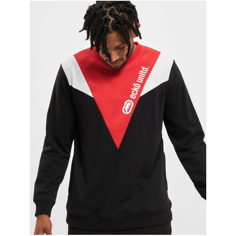 DANGEROUS DNGRS Ecko Unltd. mikina pánská Canberra Crewneck Black 108092667