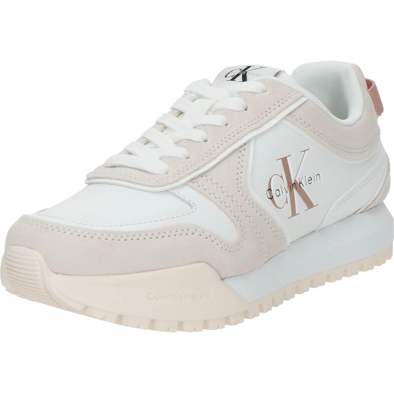 Calvin Klein Tenisky TOOTHY RUNNER růžová / starorůžová / bílá