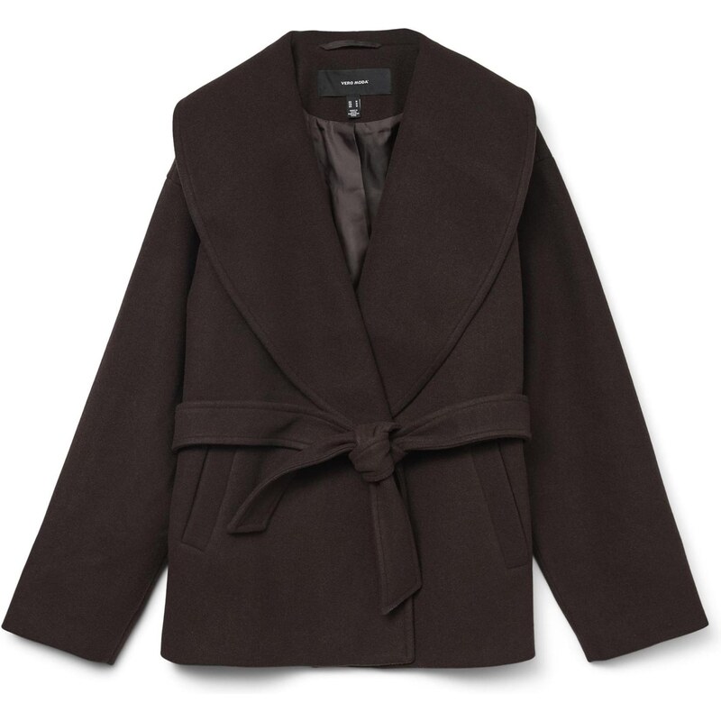 VERO MODA Přechodný kabát VMANNE hnědá