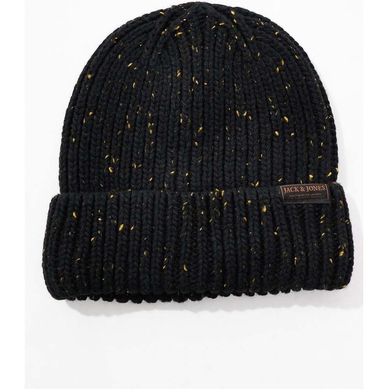 Jack & Jones beanie in fleck-Brown