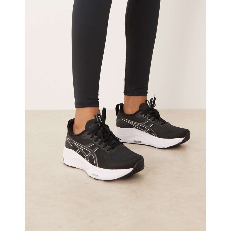 Asics Gel-Kayano 32 running trainers in black and white 108098749