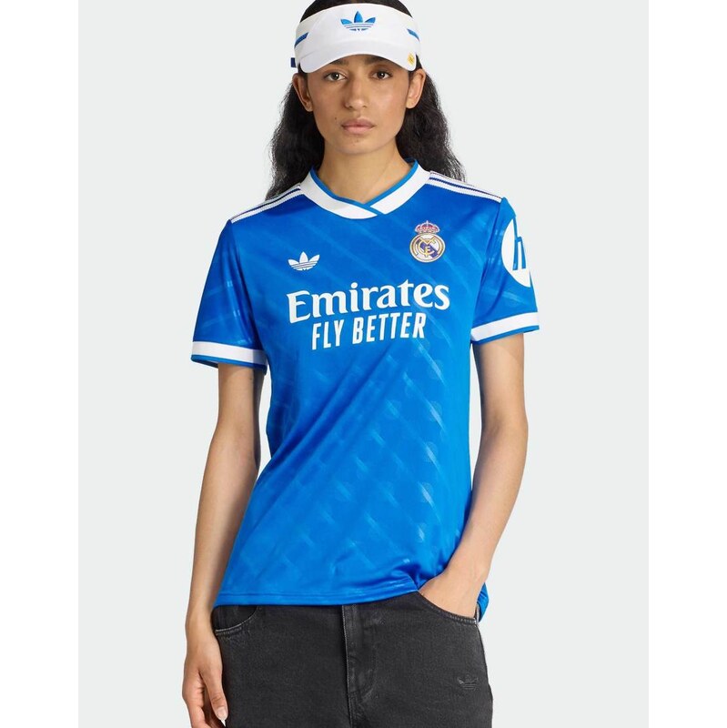 adidas performance Real madrid 25/26 third jersey in blue bird