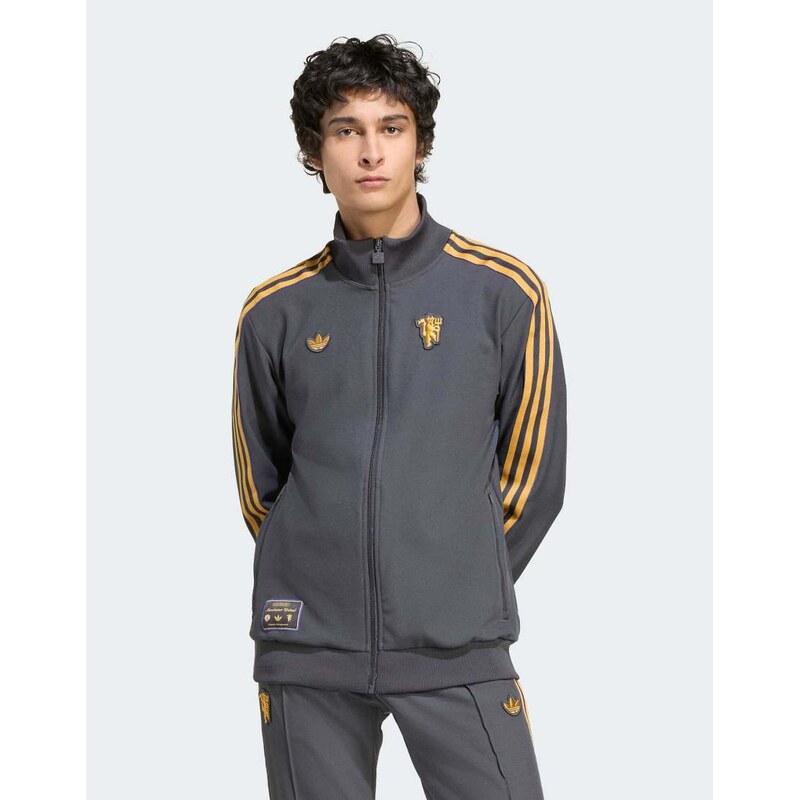 adidas Originals Manchester united terrace icons track top in