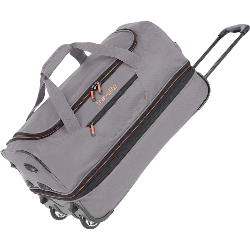 Travelite Basics Wheeled duffle S Grey/green 51 - 64l 19092137