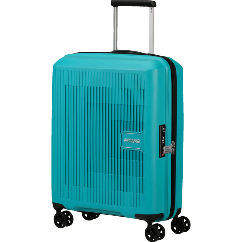 American Tourister AEROSTEP SPINNER 55 EXP Turquoise Tonic 108102444