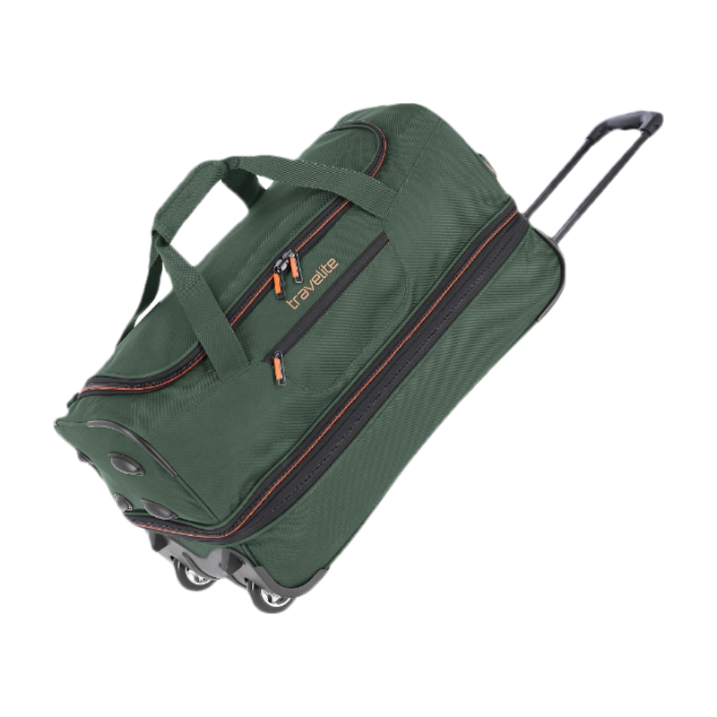 Travelite Basics Wheeled duffle S Dark green 108102471