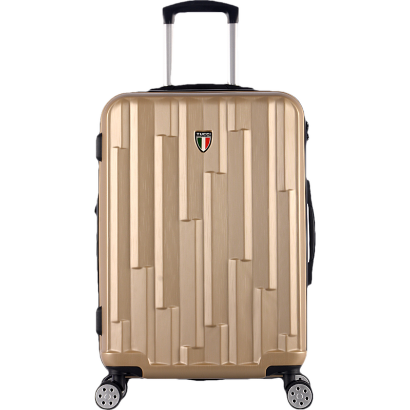Cestovní kufr TUCCI Riflettore T-0272/3-M ABS - khaki