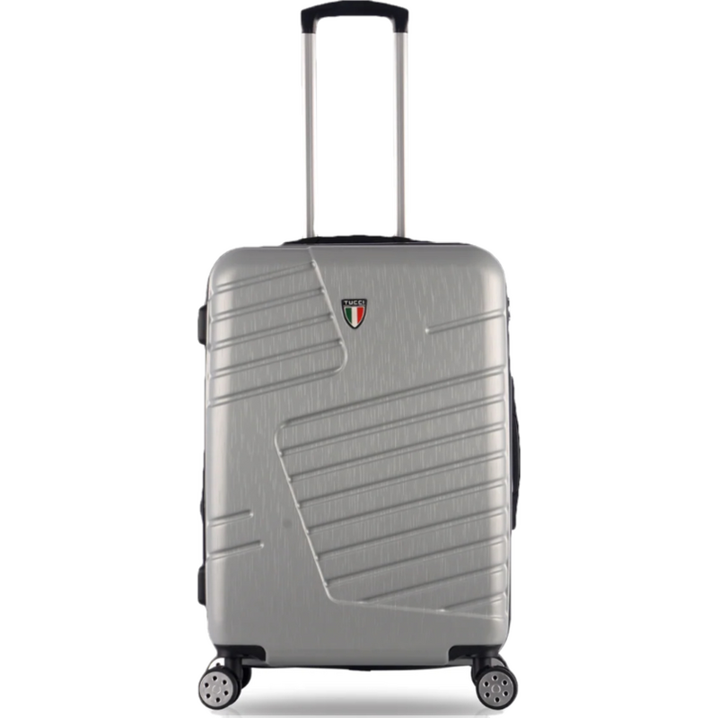 Kabinové zavazadlo TUCCI Boschetti T-0278/3-S ABS - stříbrná