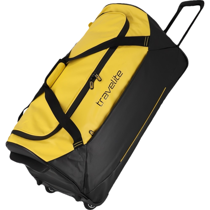 Travelite Basics Trolley Travel Bag Black/yellow